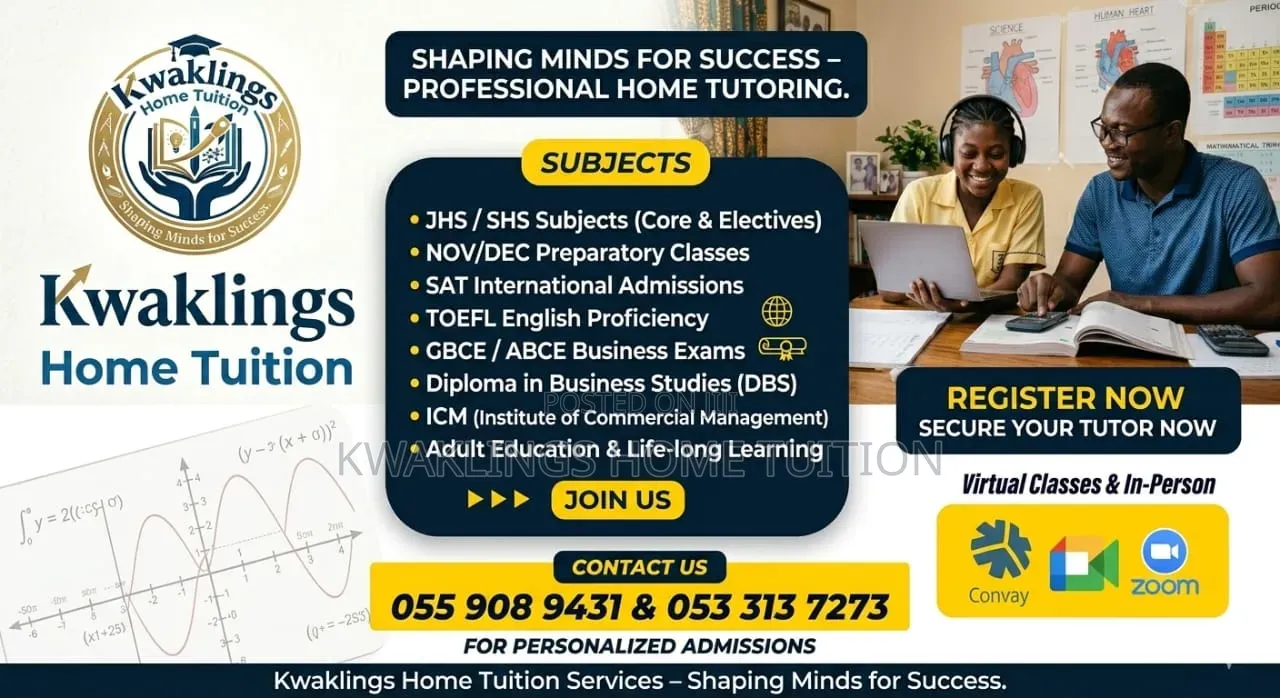 Pre-SHS Tuition JHS Private Tuitions