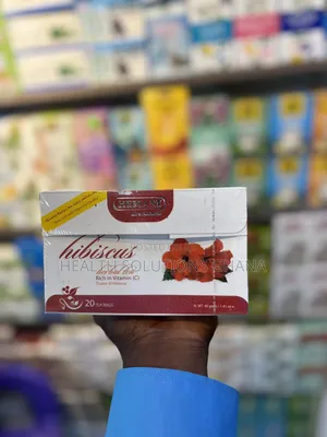 Hibiscus Herbal Tea for Heart Antioxidant Wellness Support