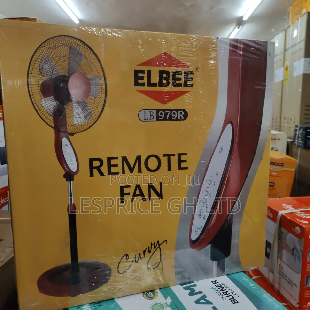 Remote Controlled Stand Fan – 979r