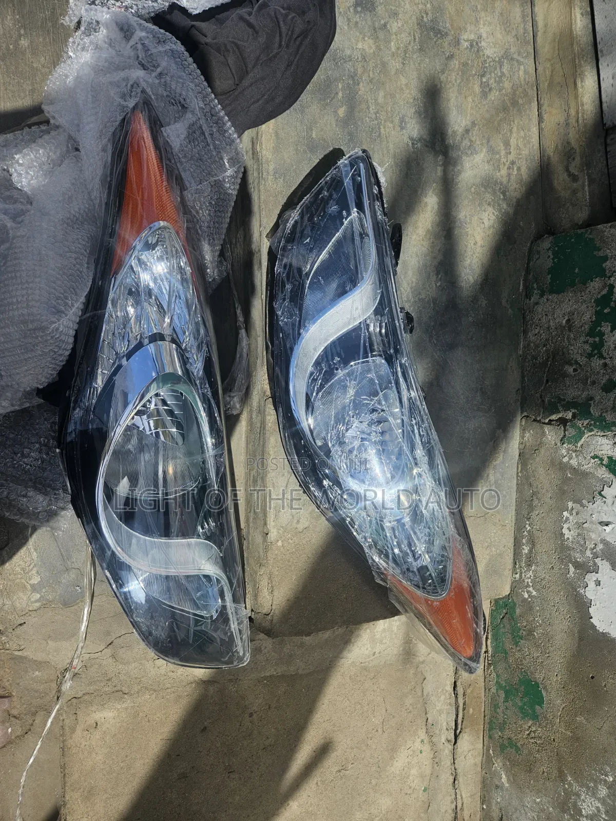 Elantra 2012 Headlight Available