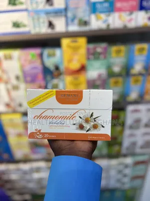 Chamomile Herbal Tea for Calm Relaxation Support