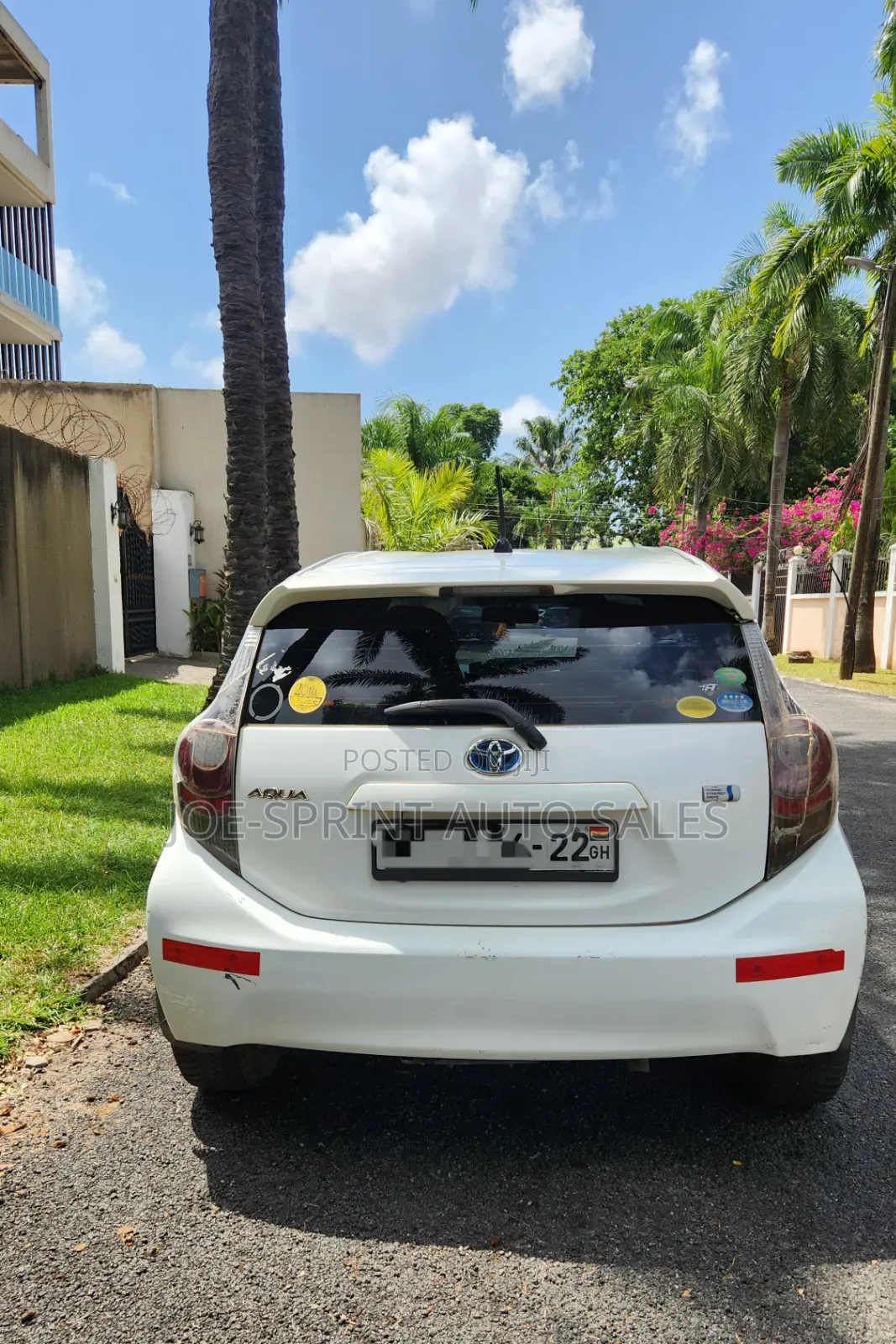 Toyota Aqua G GS 2014 White