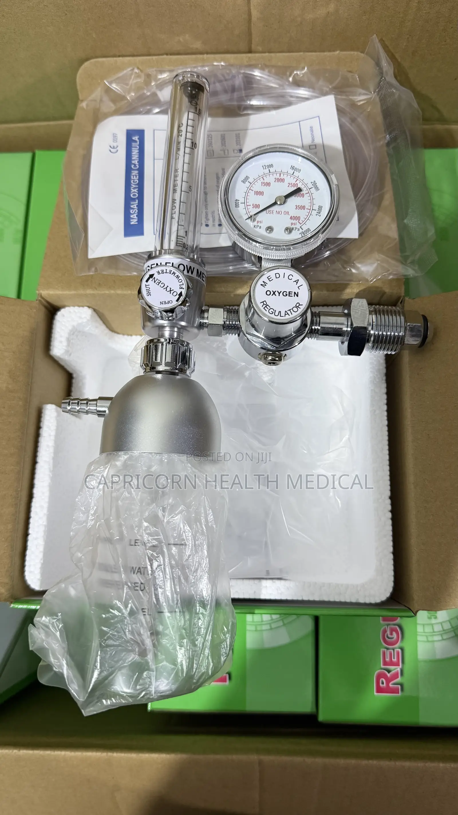Oxygen Regulator or Flow Meter