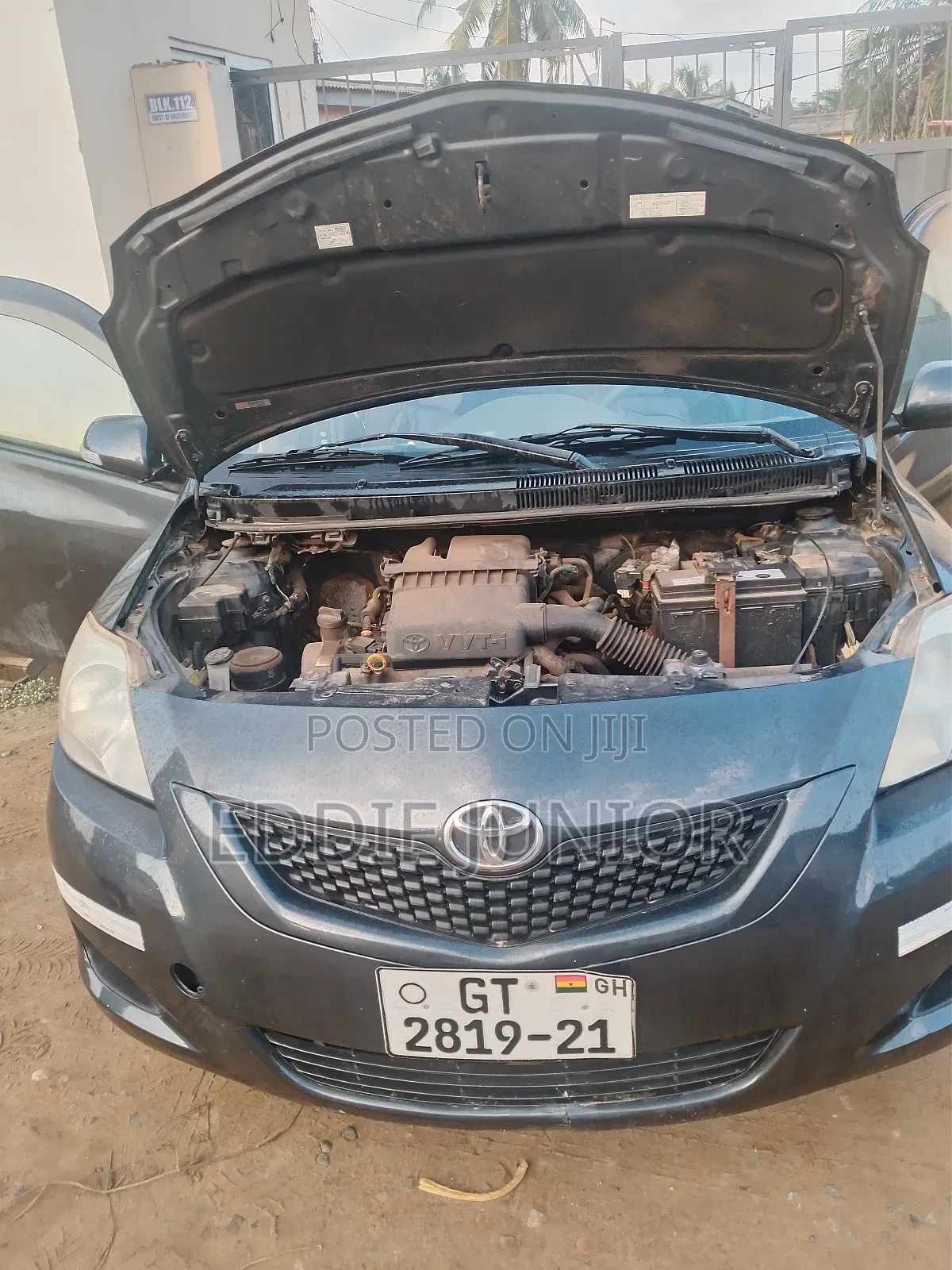 Toyota Belta 2010 Gray