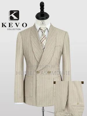 Cream Tuxedo Wedding Suit