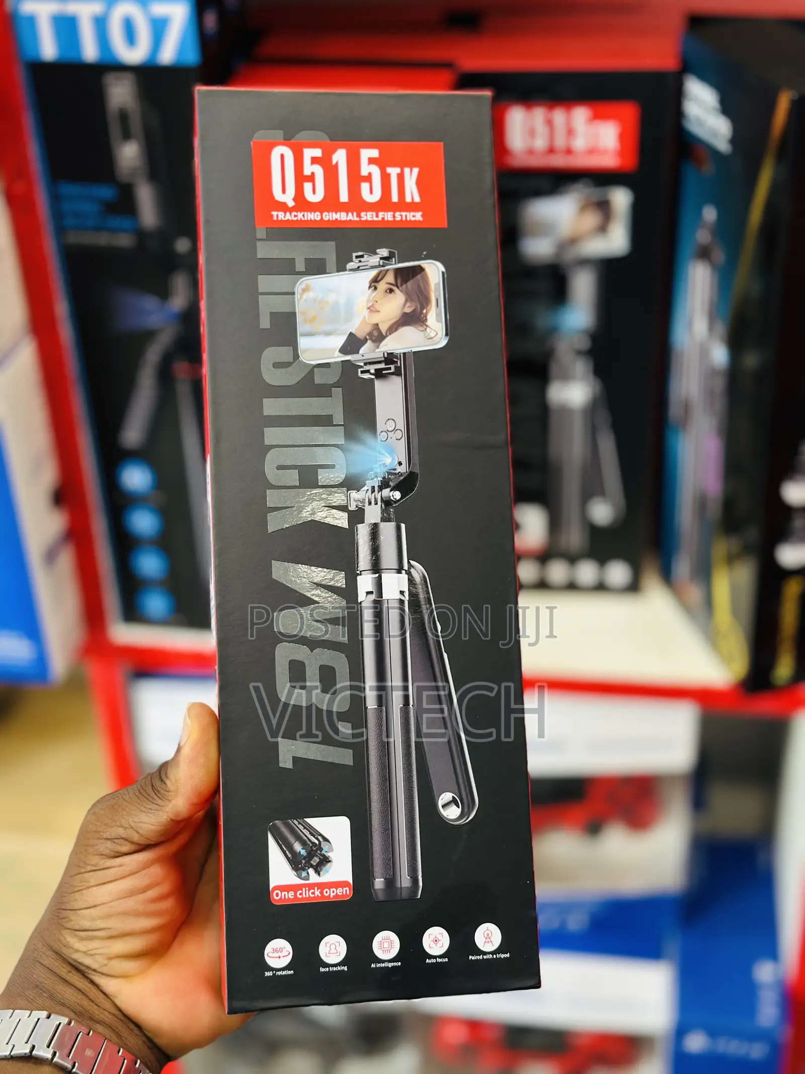 Q515 Ai Tracking Gimbal Selfie Stick
