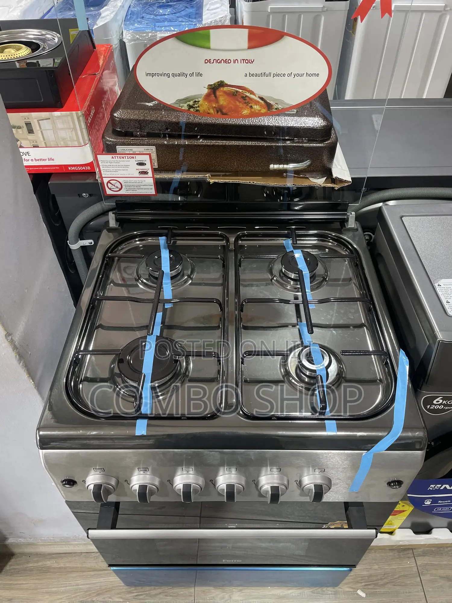 Volcano 60x60 Stove New Line