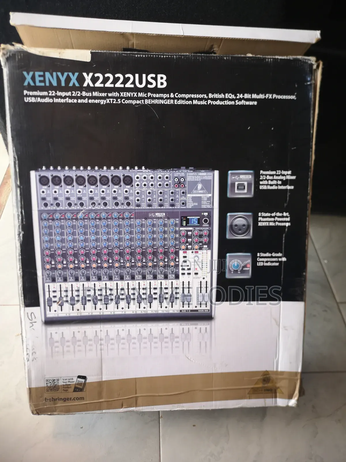 Behringer Xenyx X2222 Usb Audio Mixer