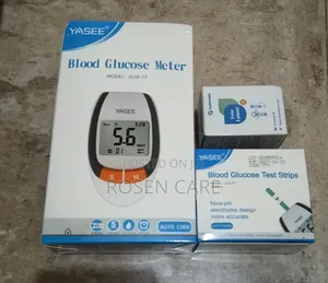Yasee GLM 77 Quality Glucometer Glucose Meter Monitor With 50 Strips
