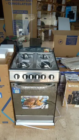 4 Burner Gas Stove With Oven and Grill