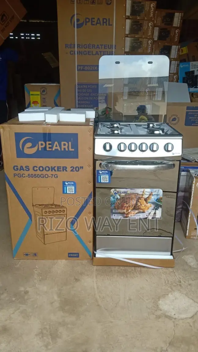 4 Burner Gas Stove With Oven and Grill