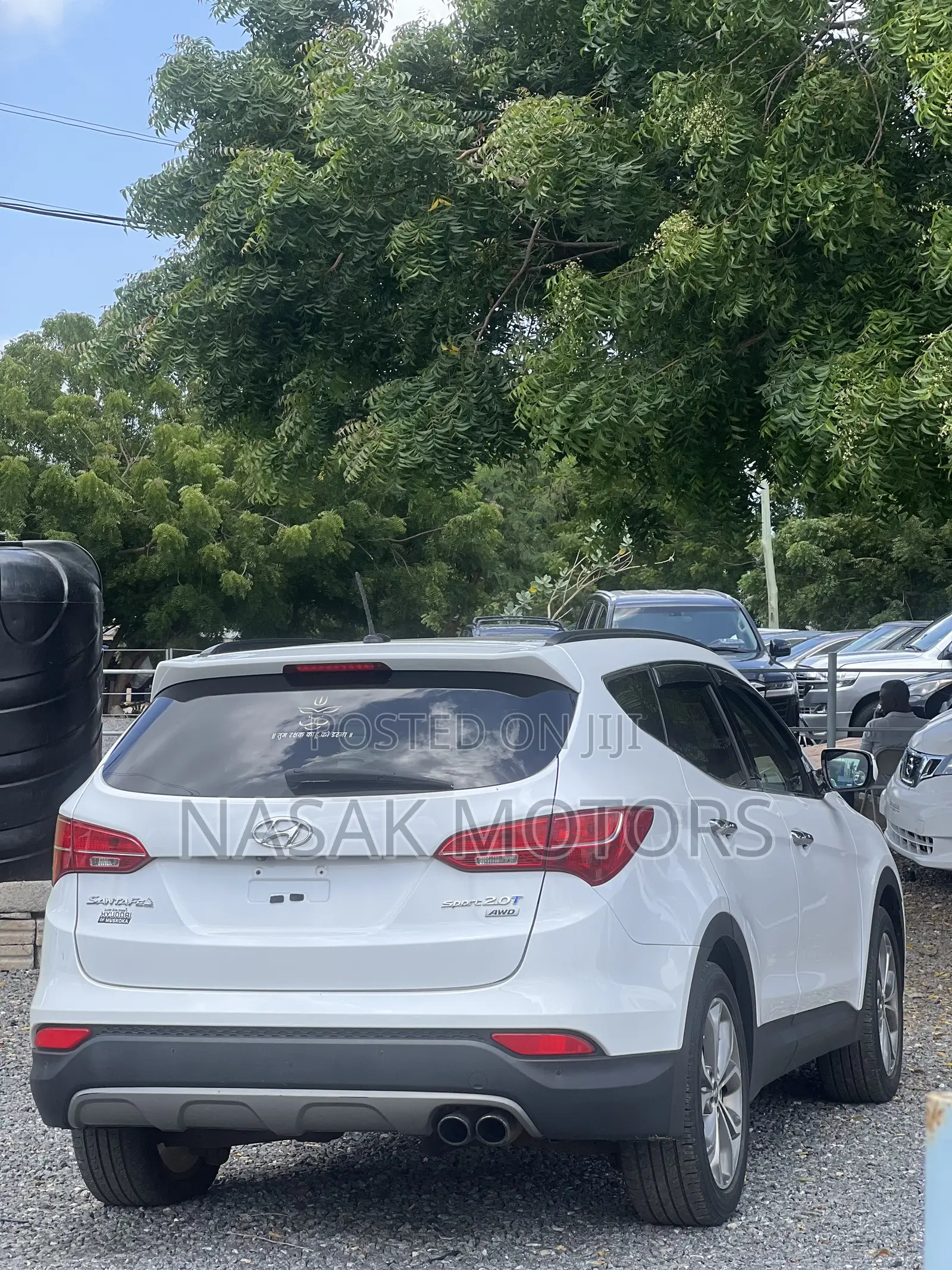 Hyundai Santa Fe Limited AWD 2016 White