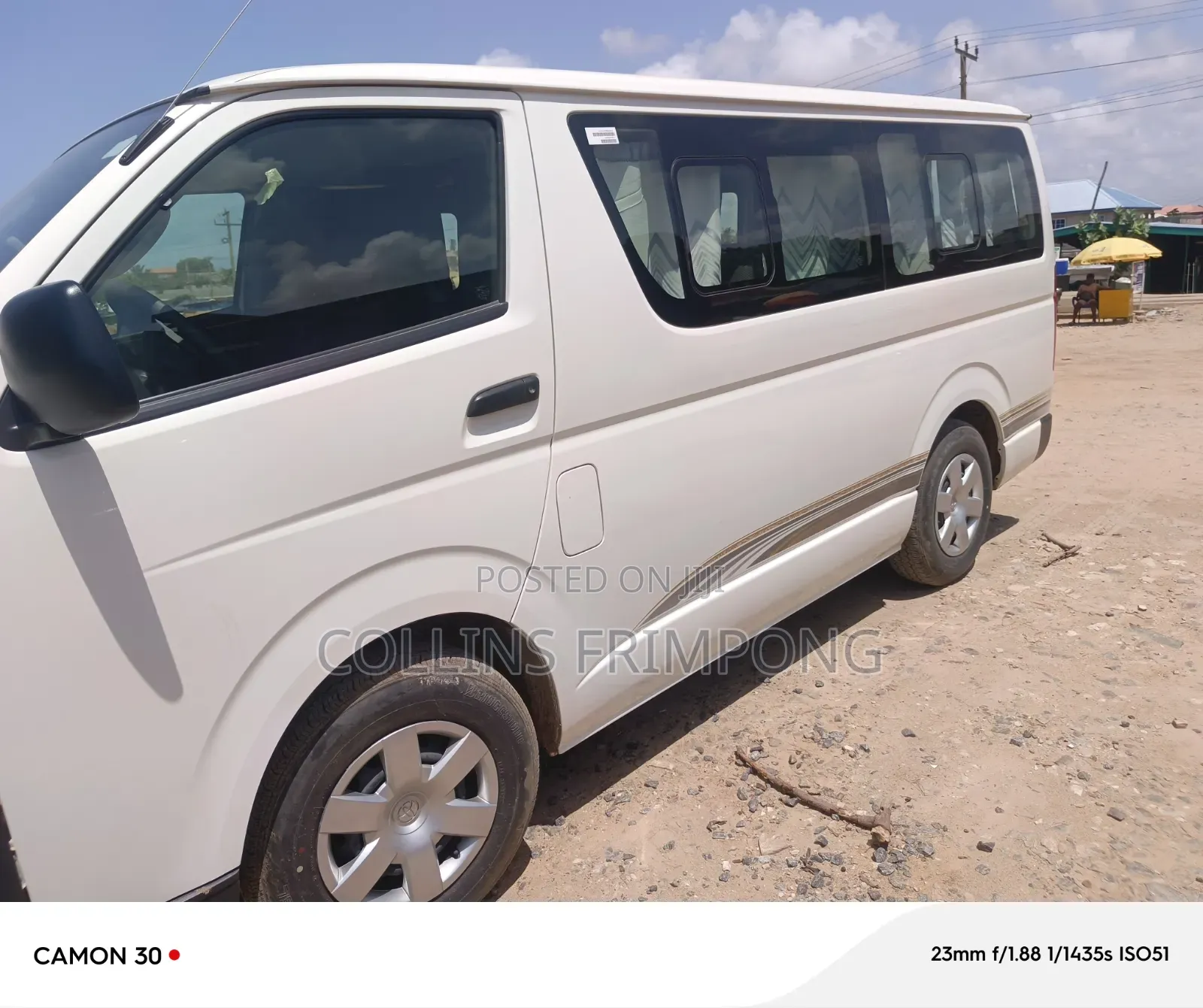 New Toyota HiAce 2021 White