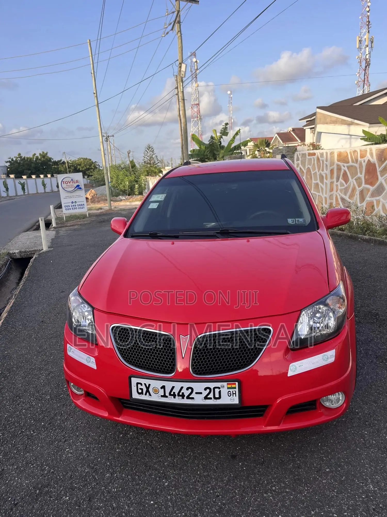 Pontiac Vibe AWD 2006 Red