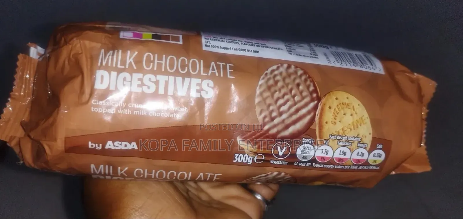 Milk Chocolate Digestive Biscuits
