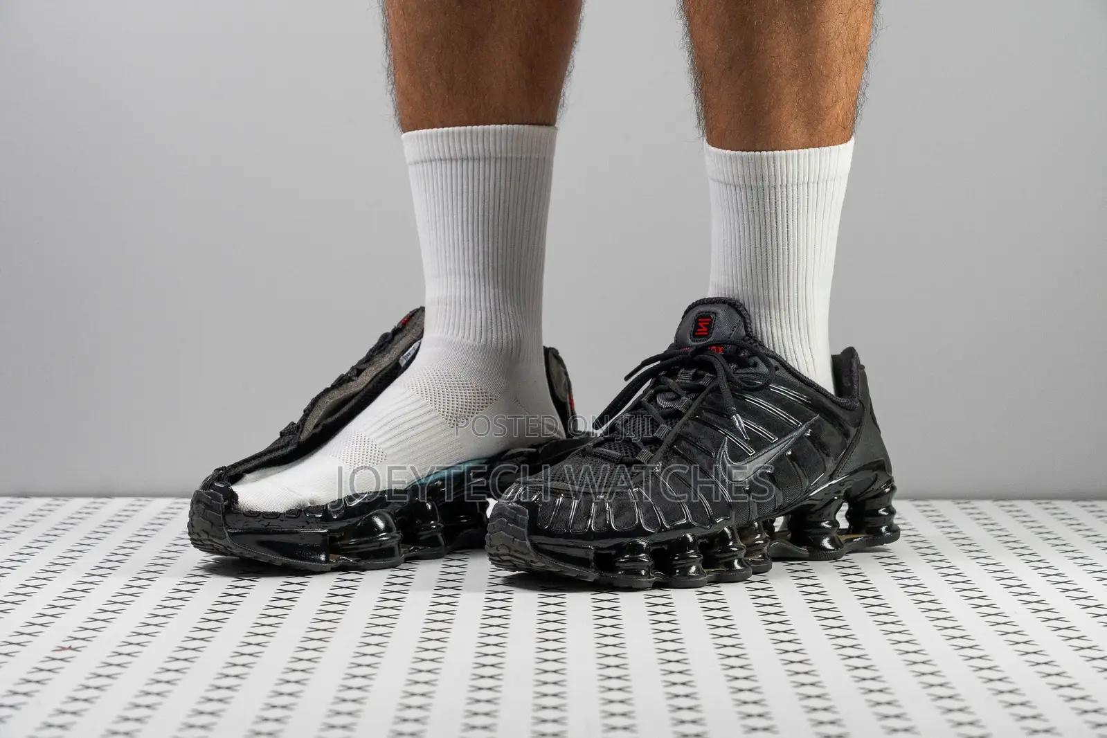 Nike Shox Tl “Triple Black”.