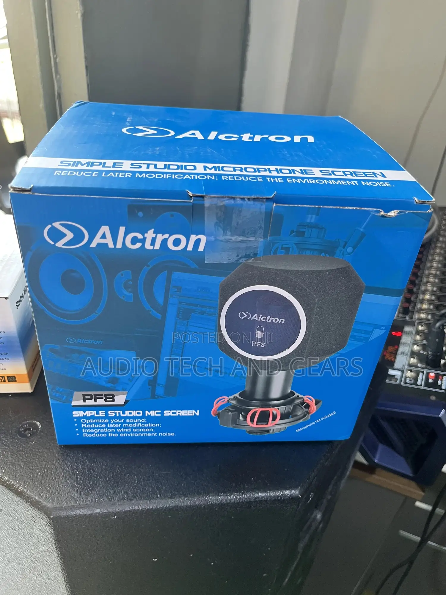 Alctron Pf8 Microphone Isolation Shield