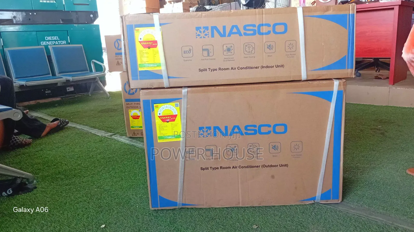 Nasco 1.5hp Air Conditioner – Modern Efficient1.5hp Ac