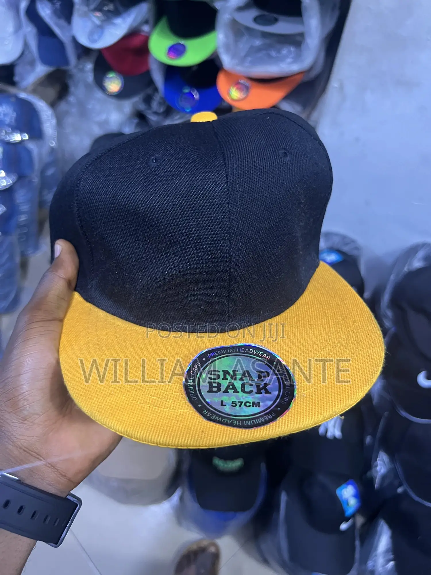Plain Snapback Caps