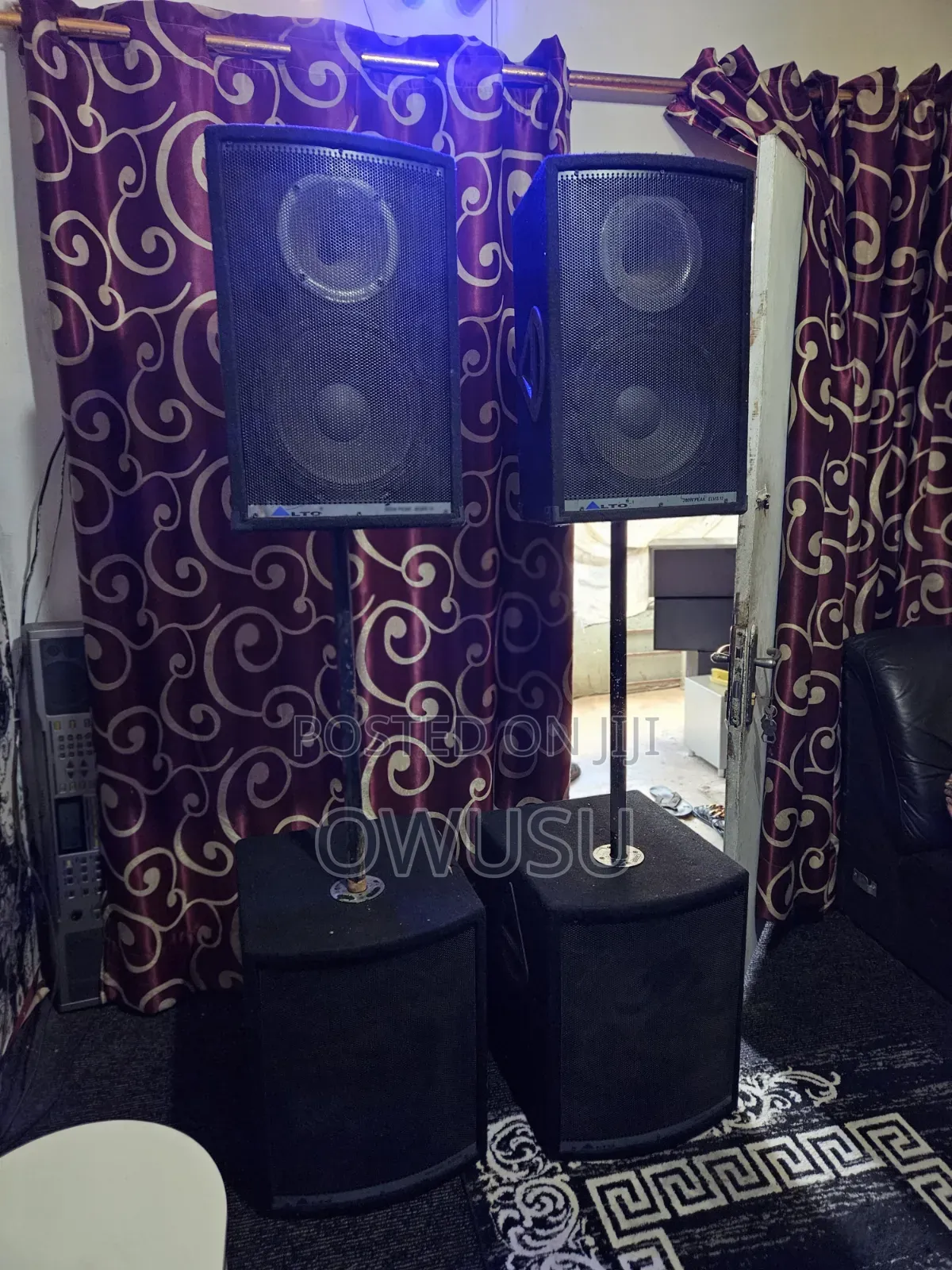 Alto 12inc Mid 15inch Bass
