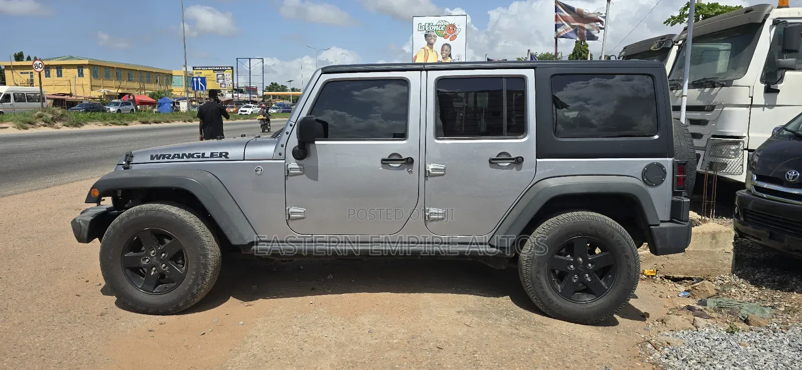 Jeep Wrangler Rubicon 4x4 2016 Gray