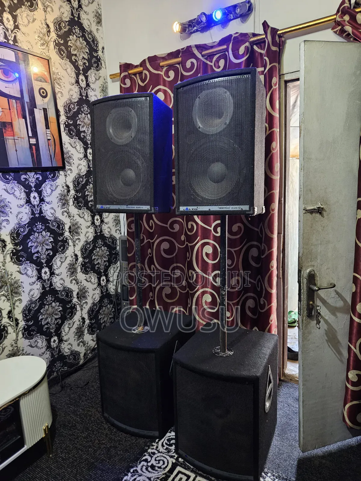 Alto 12inc Mid 15inch Bass