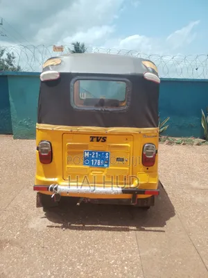 TVS King Deluxe Plus iTouch Start 2021 Yellow