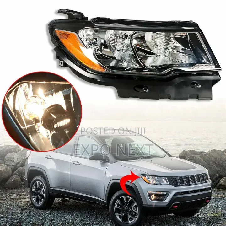 Jeep Compass 2017-2022 Halogen Headlamp