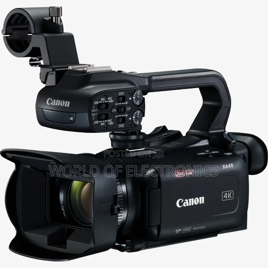Canon Professional Video Camera Camcorder Xa45