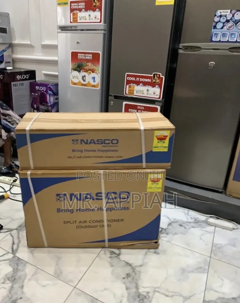 Extremely Affordable Nasco 1.5hp R410 Gas Ac(White)