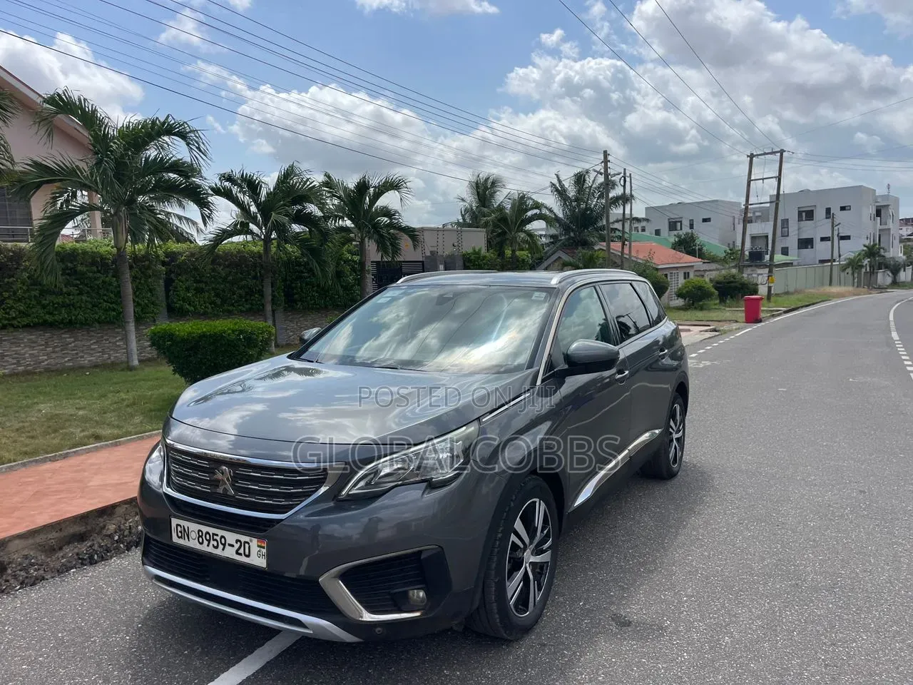 Peugeot 5008 2020 Burgundy