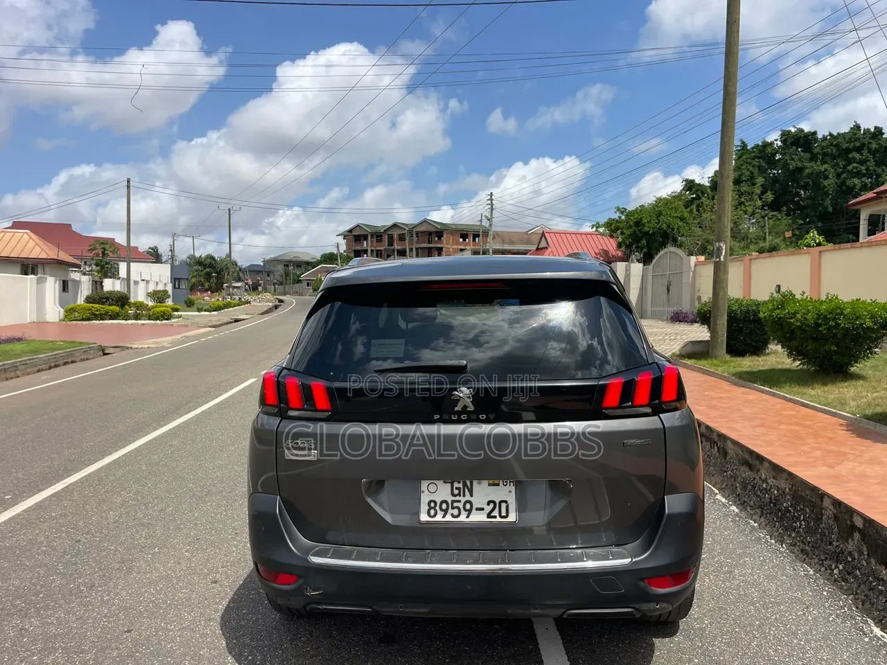 Peugeot 5008 2020 Burgundy