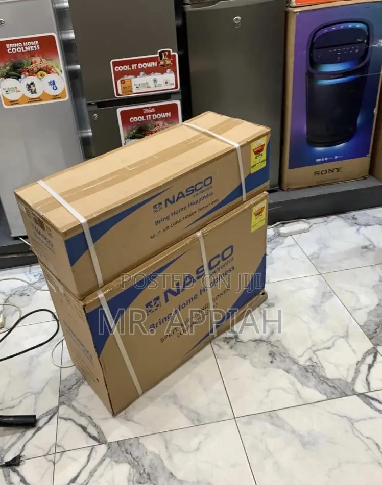 Efficient Cooling Nasco 1.5hp R410 Gas Air Conditioner(White)