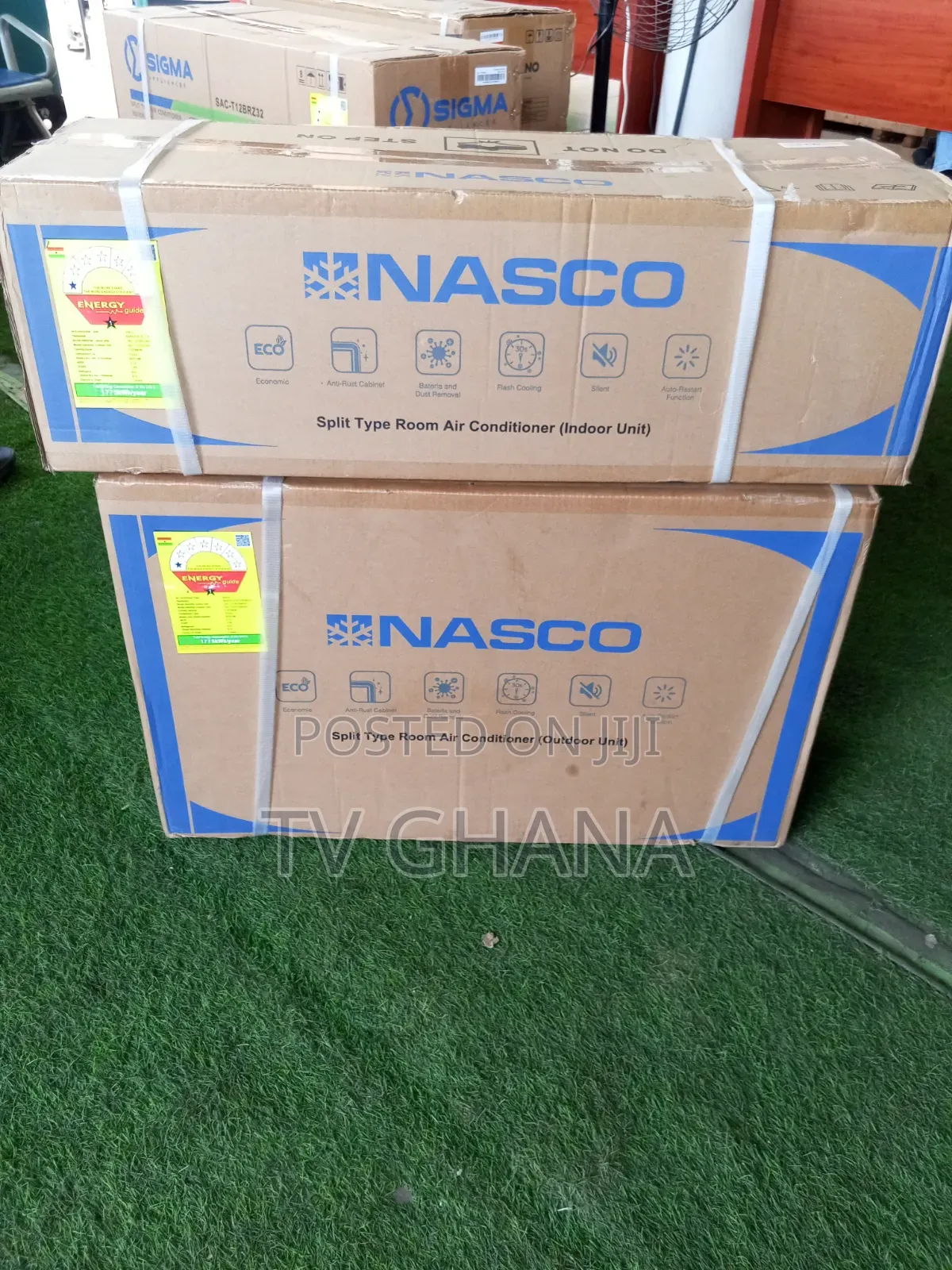 Enjoy Silent Cooling With Nasco 1.5hp Split Mirror 1.5 Horse Power Ac
