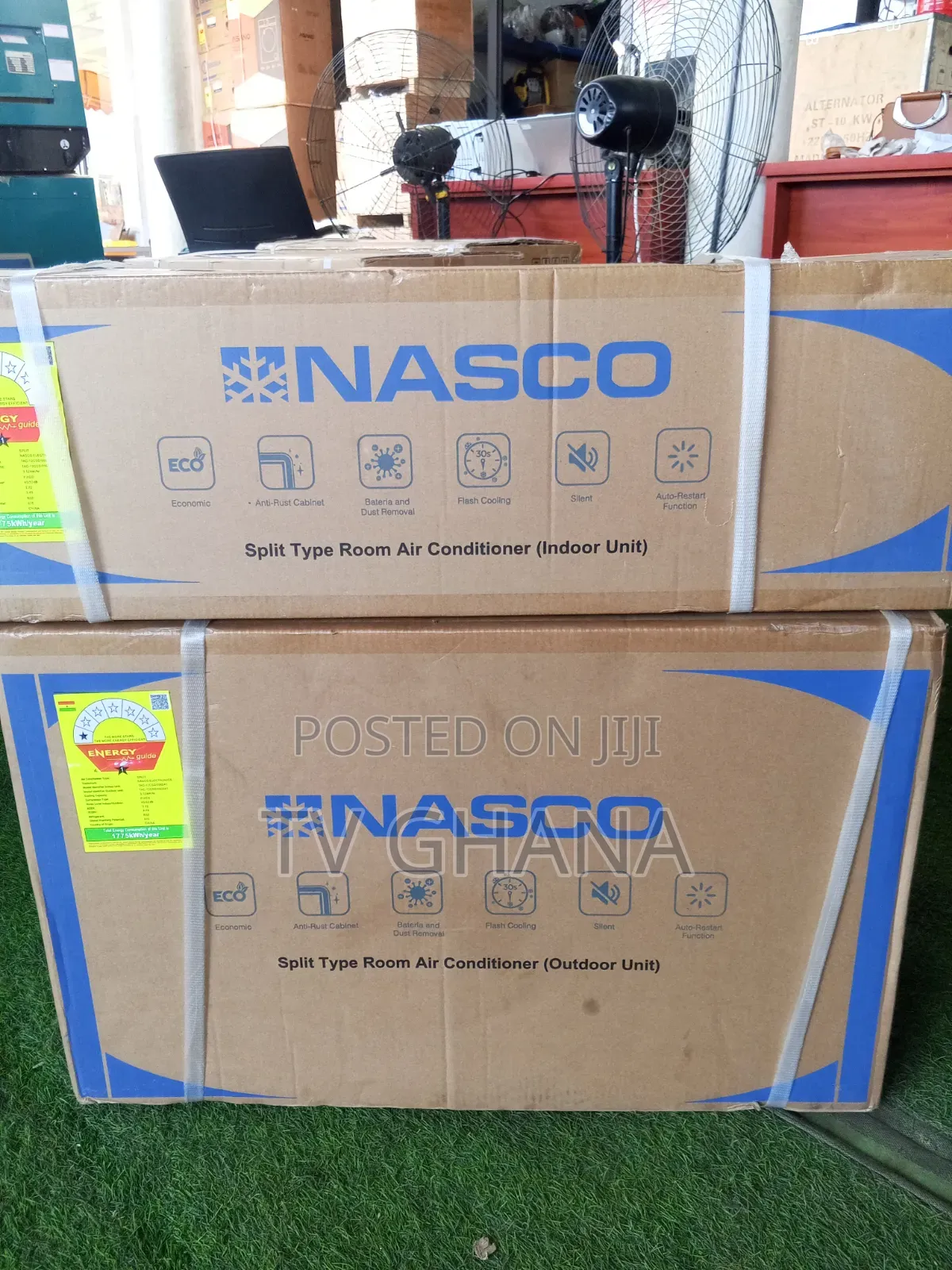 Beat the Heat With Nasco Ac 1.5hp Split Mirror 1.5horse Power Ac