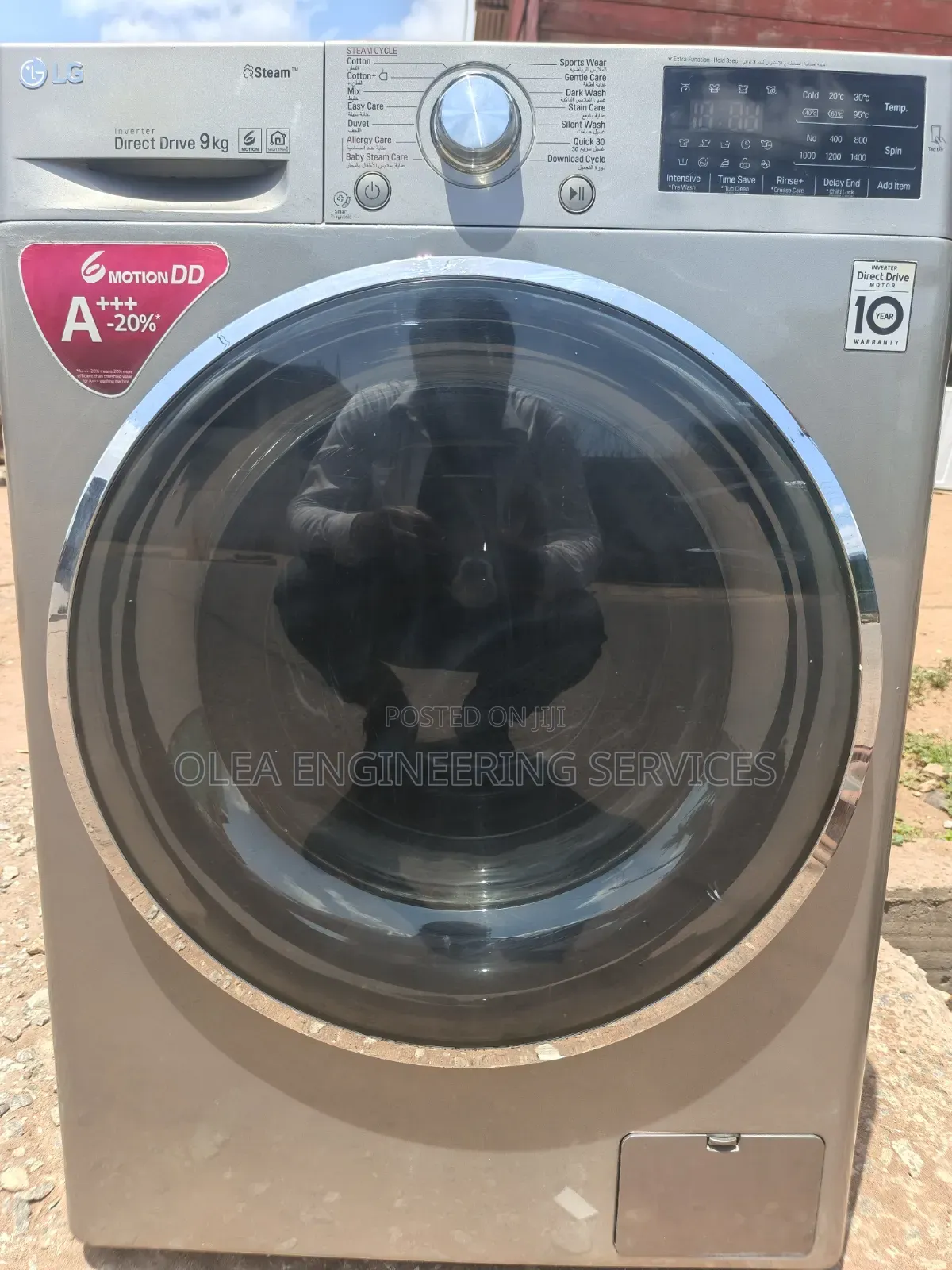 Lg 9kg Wash and Spin