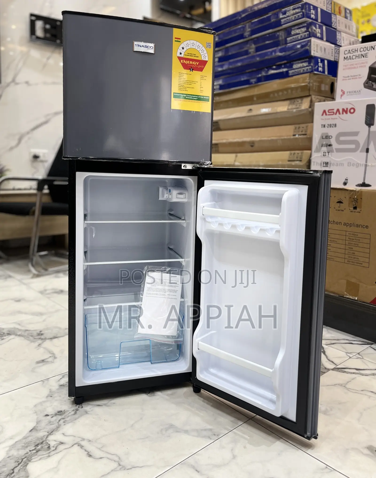 Order Affordable Nasco 2 Door Refrigerator(112l)Nasd2-13fl 