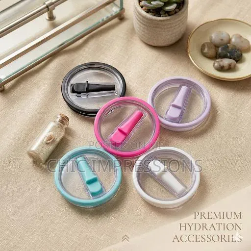 Spill-Proof Stanley Lids With Straw