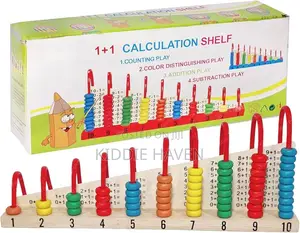 Multicolor Bead Early Math Learning Toy