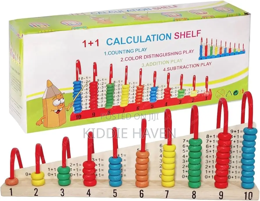 Multicolor Bead Early Math Learning Toy