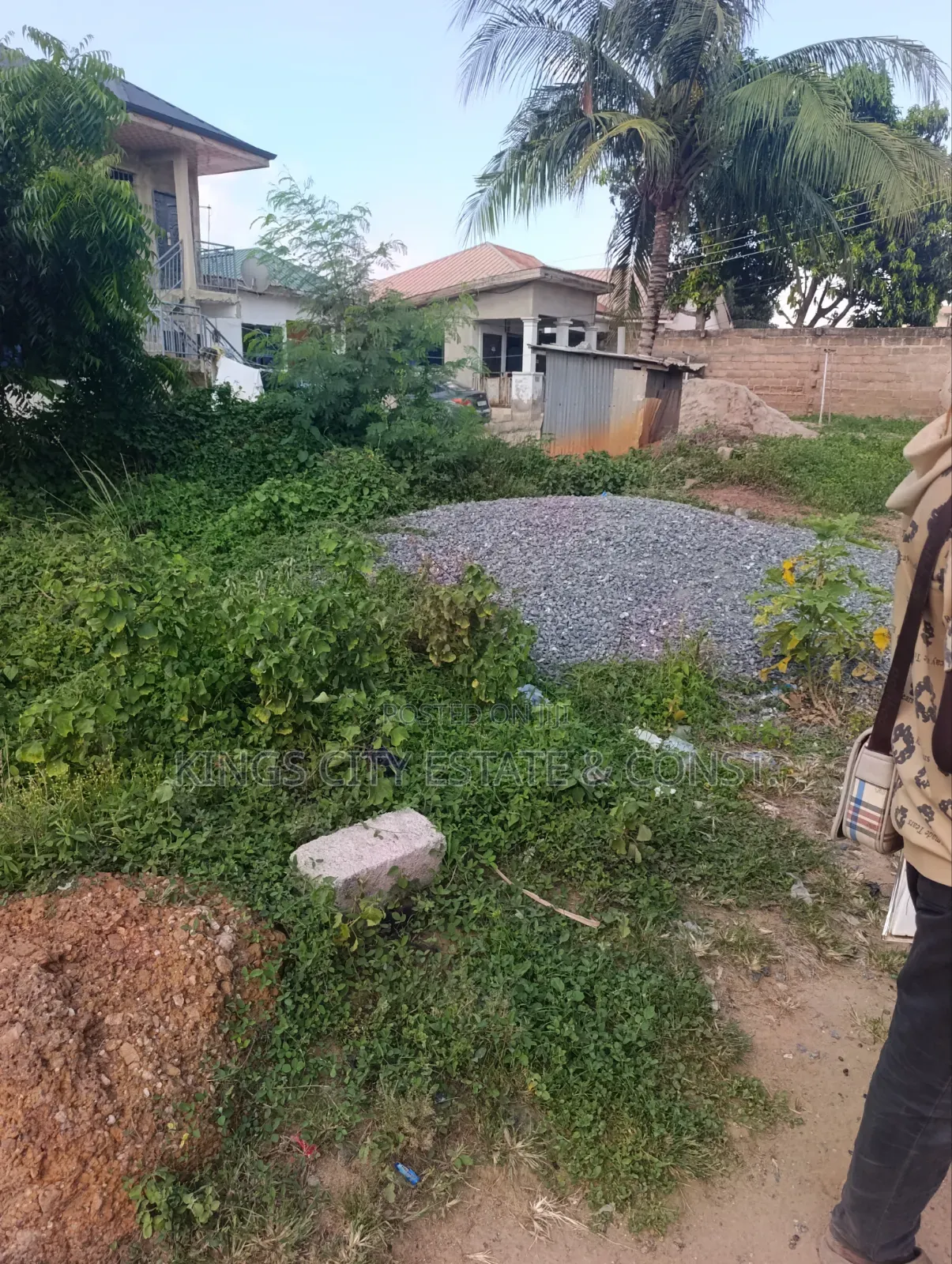 Half Plot Available for Sale at Ayawaso Pokuase.