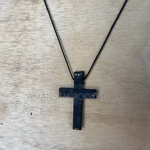 Cross Necklace (Black)
