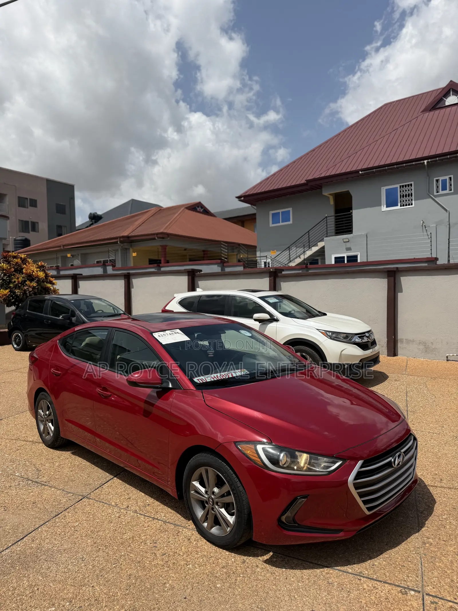 Hyundai Elantra Limited 2018 Red