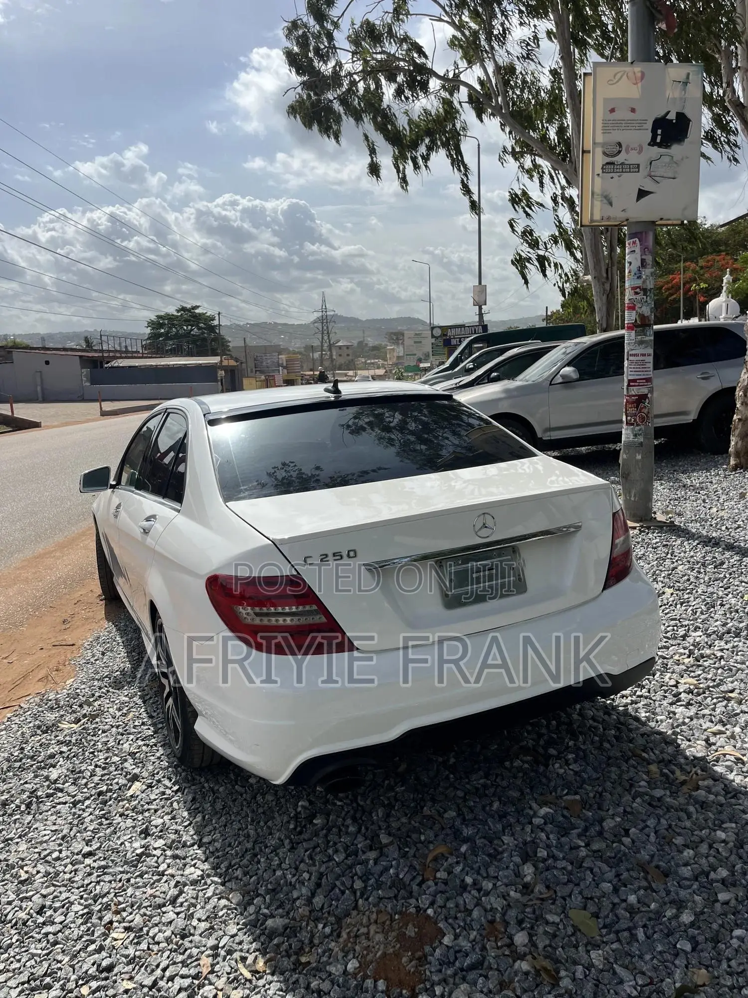 Mercedes-Benz C250 2012 White