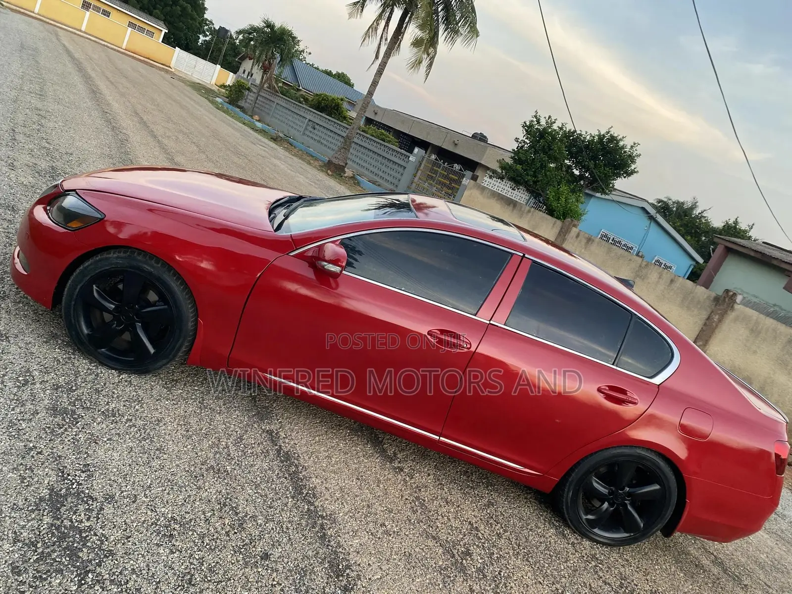 Lexus GS 350 2010 Red