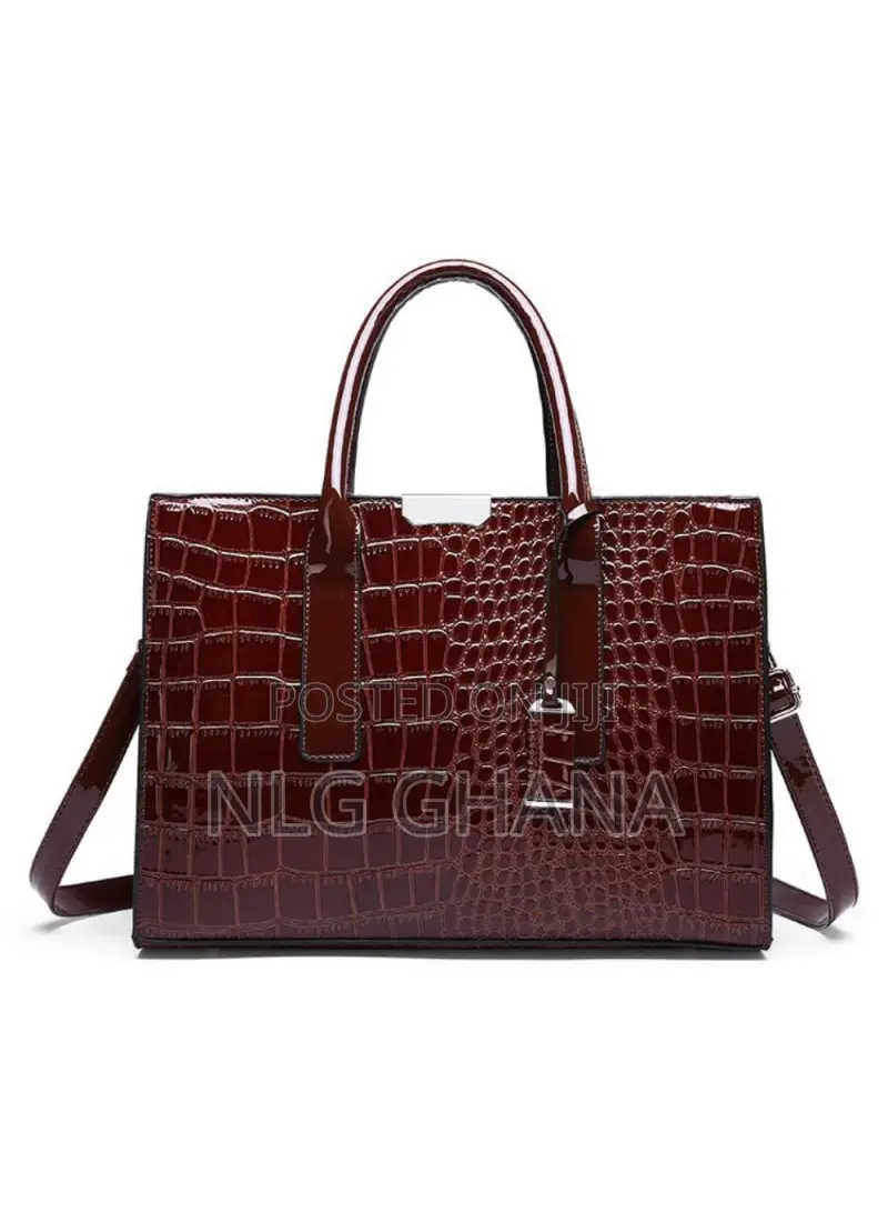 Fashion Crocodile Texture Handbag Pu Leather Women Tote Bag Tvx16921