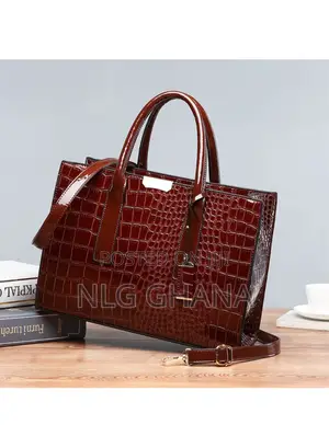 Fashion Crocodile Texture Handbag Pu Leather Women Tote Bag Tvx16921