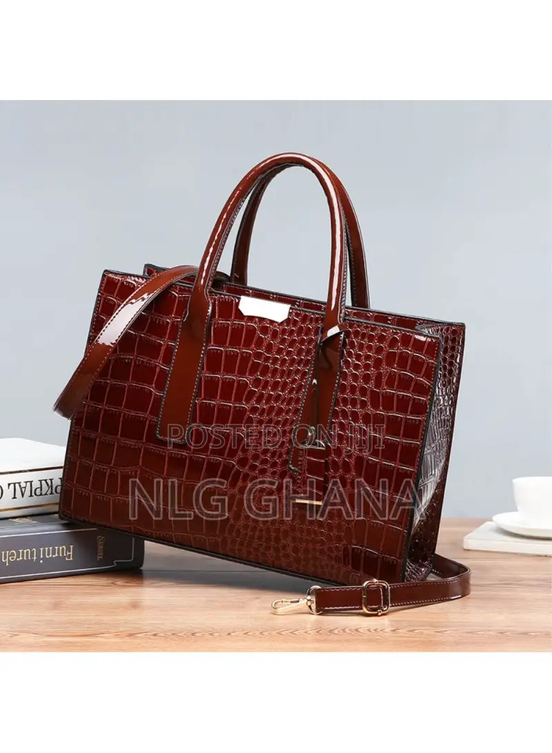Fashion Crocodile Texture Handbag Pu Leather Women Tote Bag Tvx16921