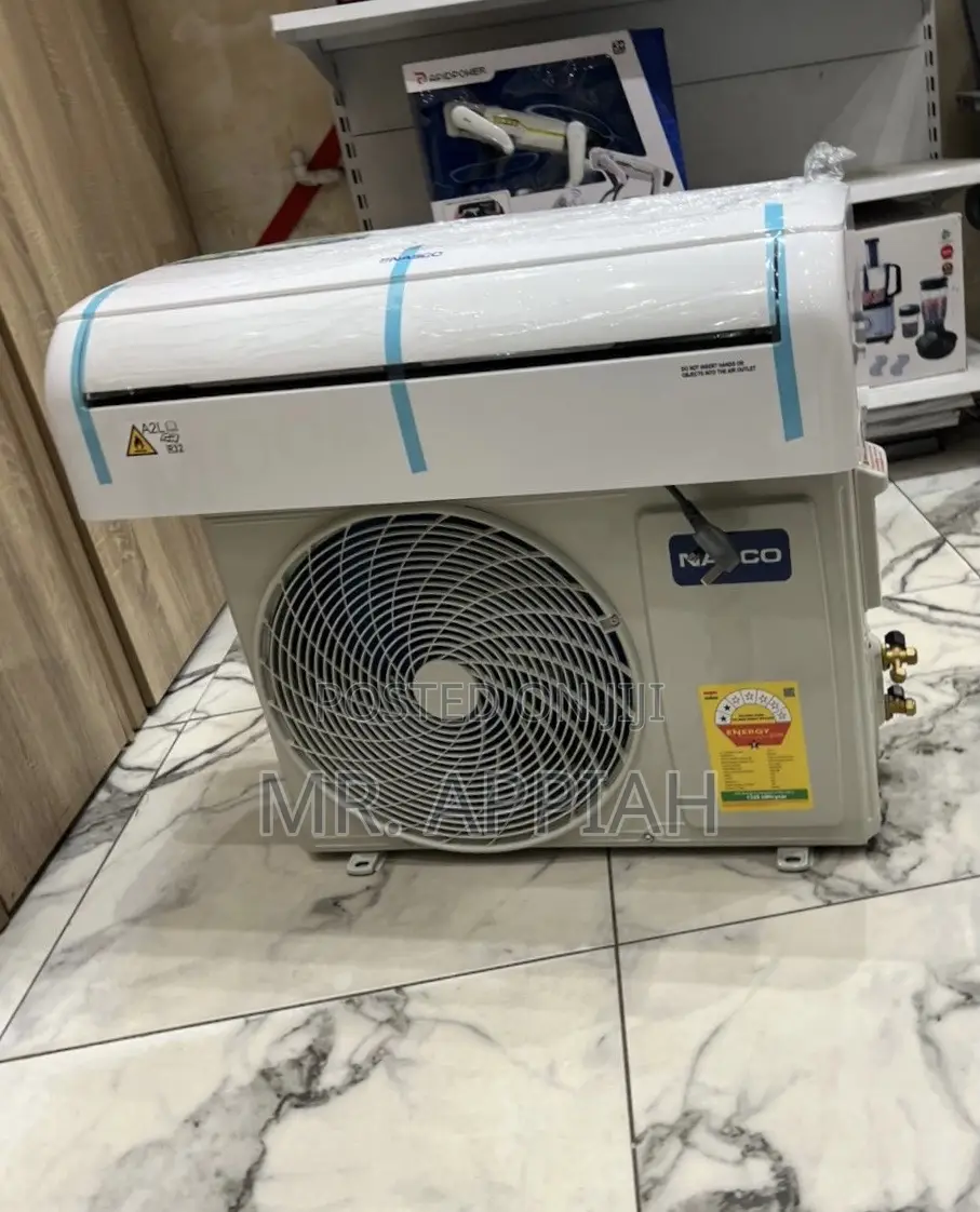 Rapid Cooling Nasco 1.5hp Dual Inverter Air Conditioner(White).