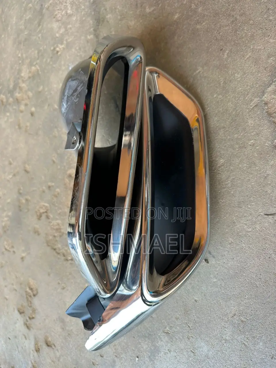 Accord Back Bumper Diffuser Exhaust Chrome
